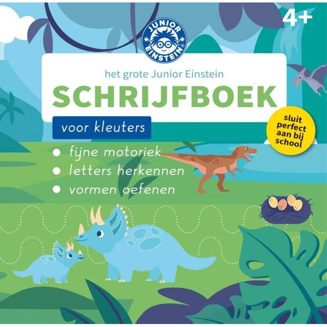 Het grote Junior Einstein Schrijfboek voor kleuters
