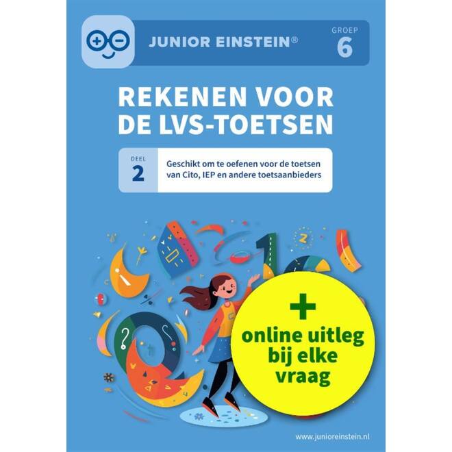 Rekenen voor de LVS-toetsen groep 6 deel 2