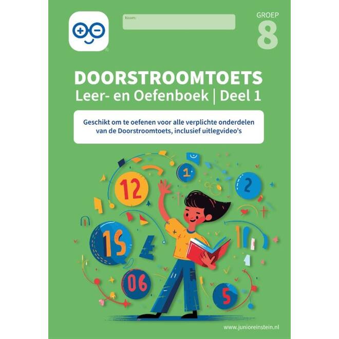 Doorstroomtoets Leer- en Oefenboek groep 8 deel 1