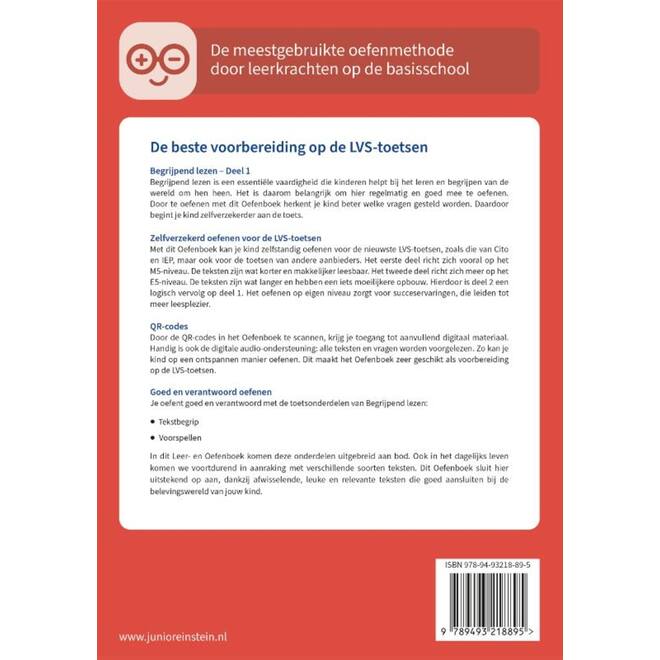 Begrijpend lezen voor de LVS-toetsen groep 5 deel 1
