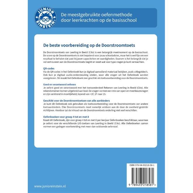 Doorstroomtoets Rekenen groep 8 deel 1