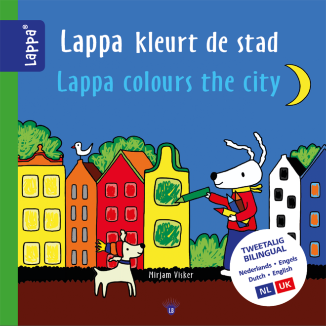 Lappa Kids - Lappa kleurt de stad (Nederlands -Engels)