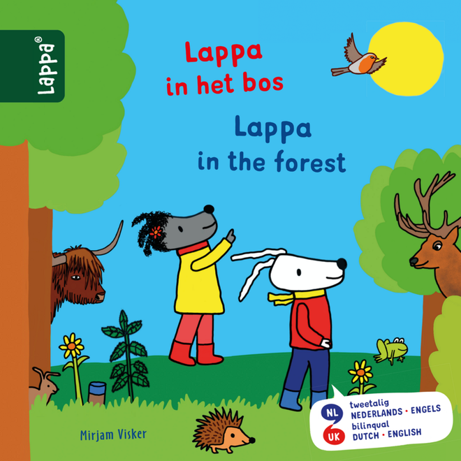Lappa Loves Nature - Lappa in het bos (Nederlands - Engels)