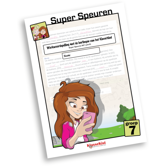 Super Speuren werkblokken groep 7 M (5 stuks)