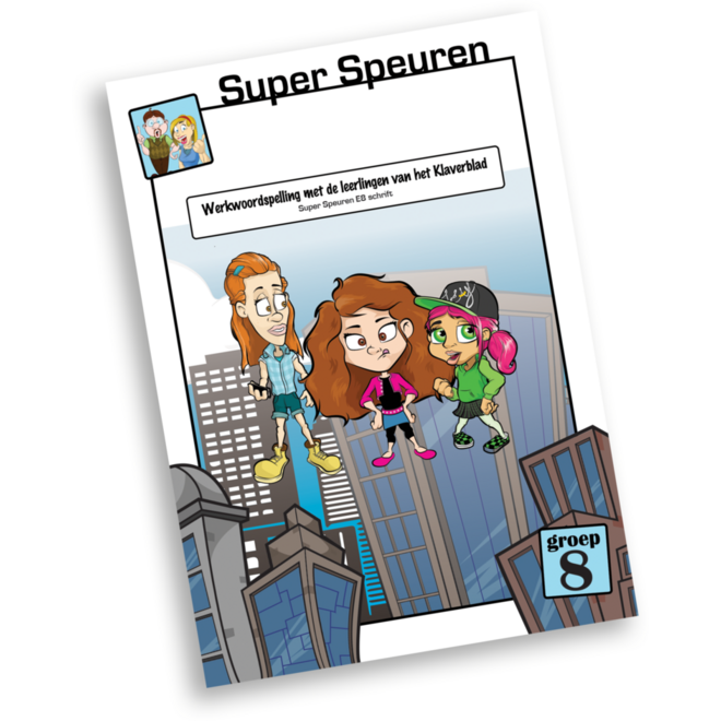 Super Speuren werkblokken groep 8 E (5 stuks)