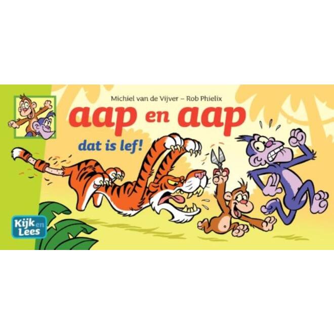 Kijk en Lees - Aap en aap - Dat is lef!