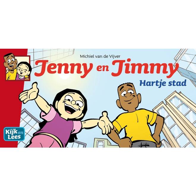 Kijk en Lees - Jenny en Jimmy - Hartje stad