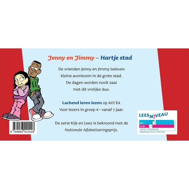 Kijk en Lees - Jenny en Jimmy - Hartje stad