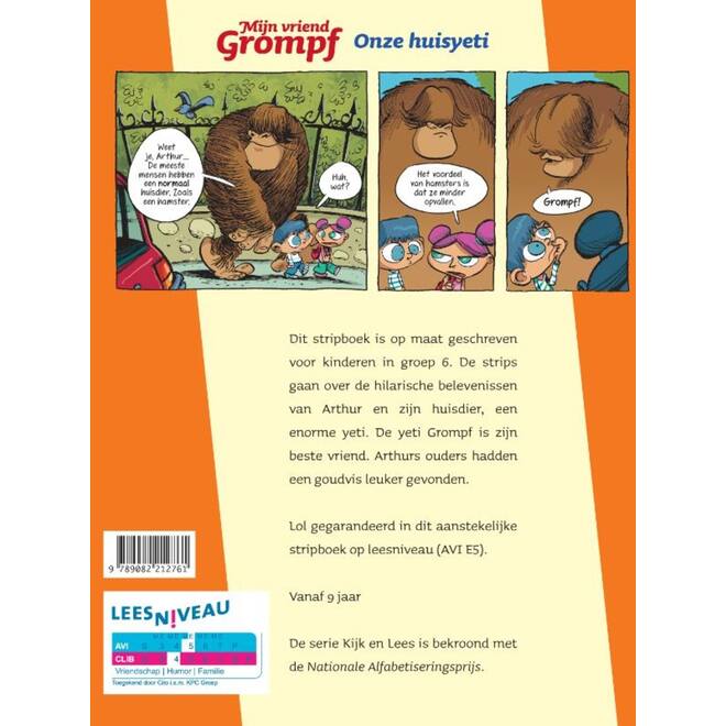 Kijk en Lees - Mijn vriend Grompf - Onze huisyeti