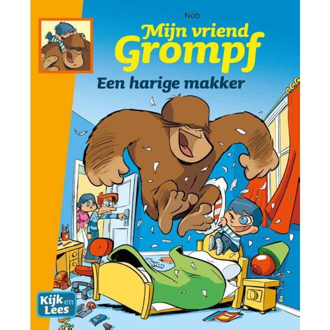 Kijk en Lees - Mijn vriend Grompf - Een harige makker