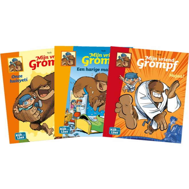 Kijk en Lees - AVI leespakket GROEP 6 - Mijn vriend Grompf AVI E5/E6