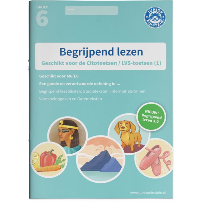 Begrijpend lezen oefenboek - Deel 1 - groep 6 - M6/E6 - Cito 3.0