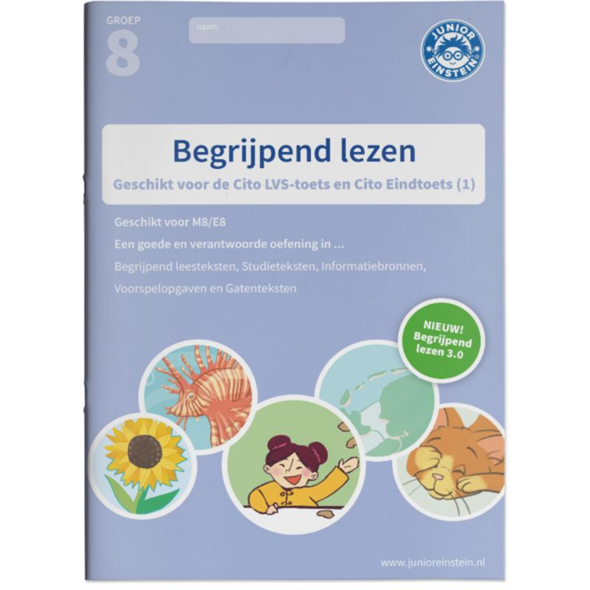 Begrijpend lezen oefenboek - Deel 1 - groep 8 - M8/E8 - Cito 3.0
