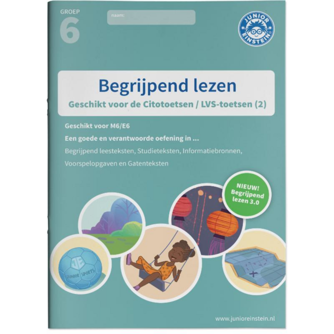 Begrijpend lezen oefenboek - Deel 2 - groep 6 - M6/E6 - Cito 3.0