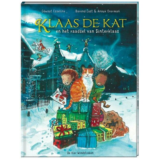 Klaas de kat en het raadsel van Sinterklaas - Anouk Overman & Barend Last