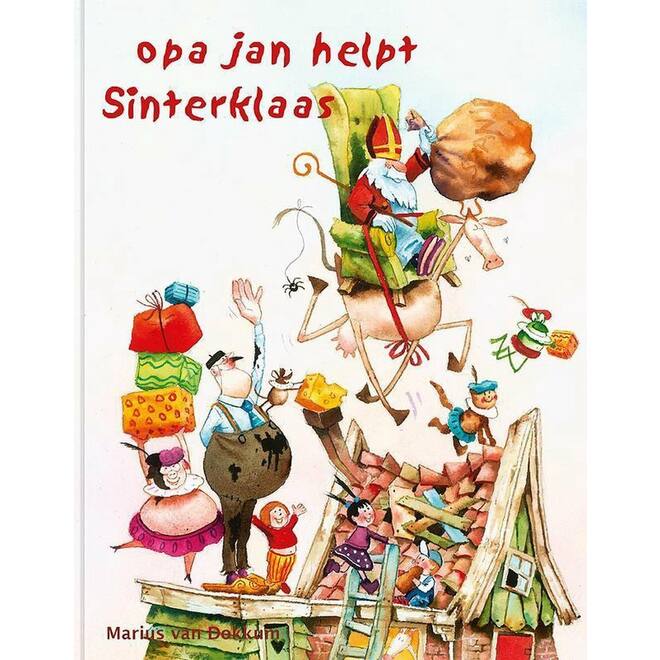 Opa Jan helpt Sinterklaas - Marius van Dokkum