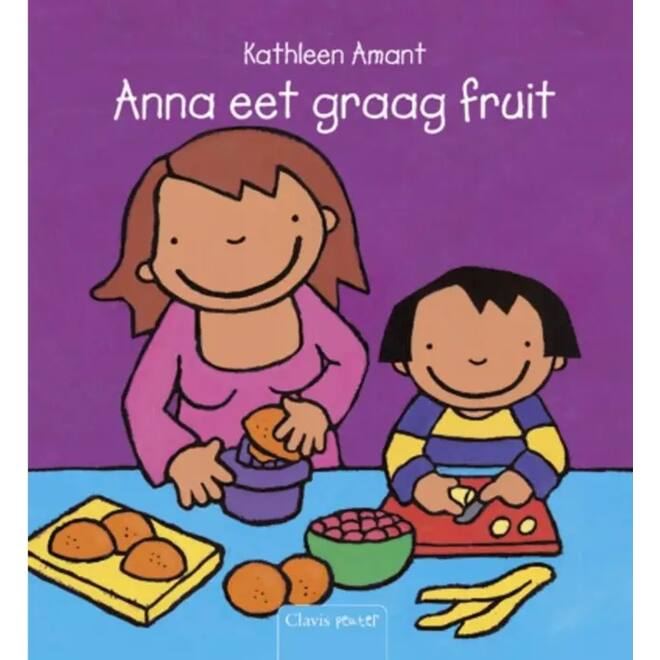 Anna - Anna eet graag fruit - Kathleen Amant
