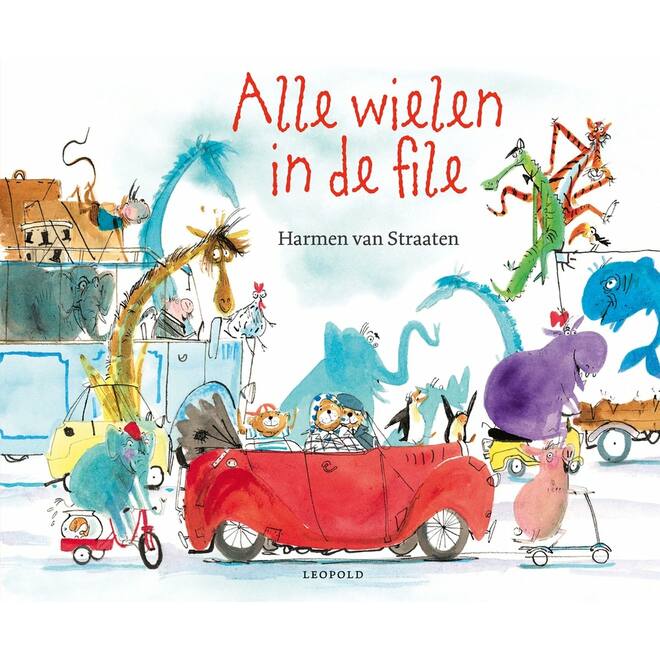 Alle wielen in de file - Harmen van Straaten