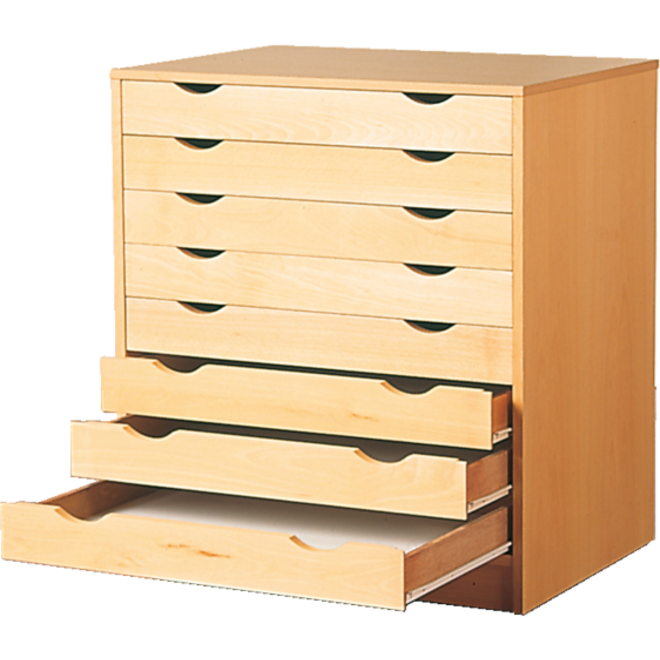 Papierkast Optima, beuken