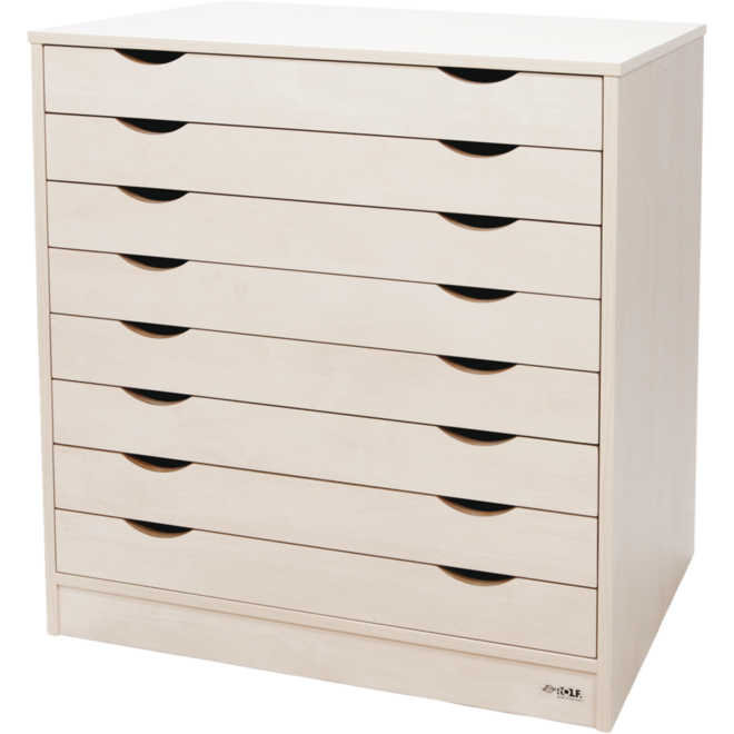 Papierkast optima, wit