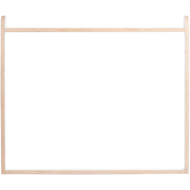 Grondboxelement | Wit, 90 cm, plexiglas