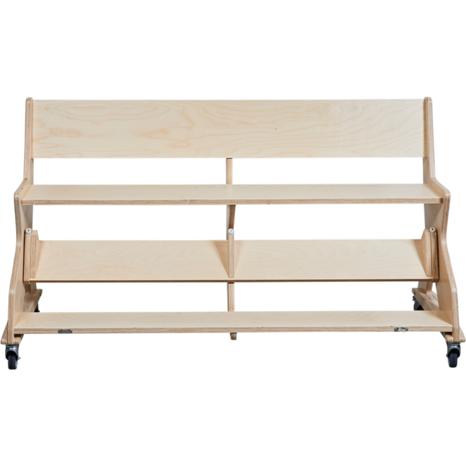 Zitbank Flex 180 cm HPL toplaag ahorn
