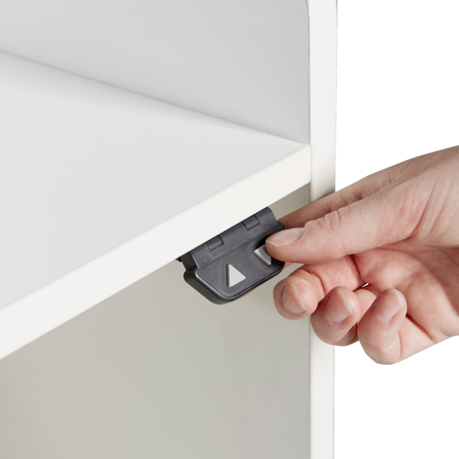 Aankleedtafel Standard 120 wit zonder trap
