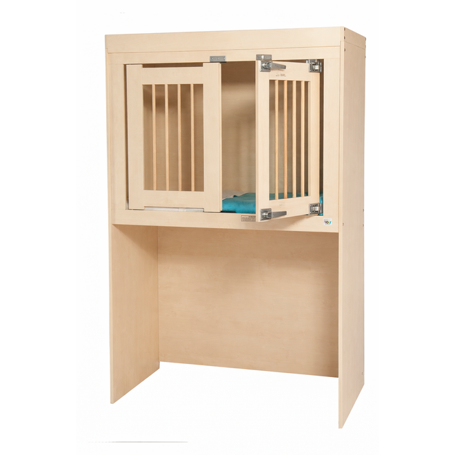 Bed Standard SOLO ahorn incl. plat dak incl. evacuatiebed en matrassen