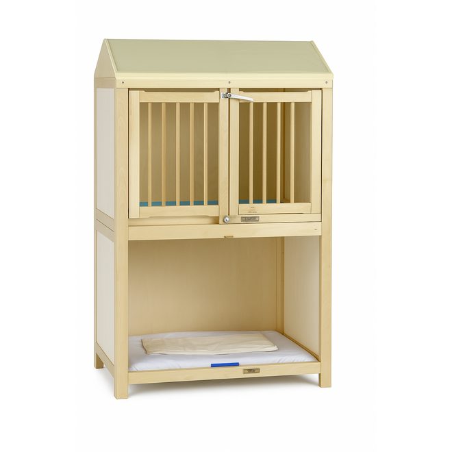 Bed SOLO slaper Profi gesloten hout naturel