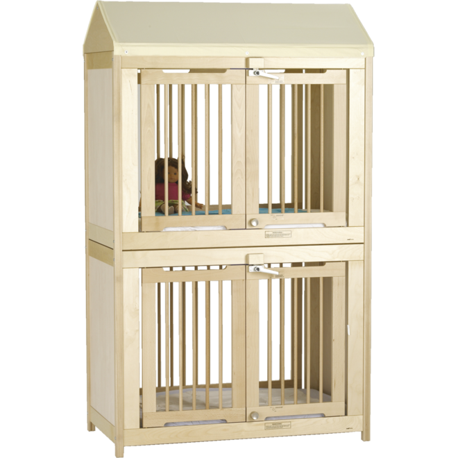 Bed SOLO slaper Profi open hout naturel
