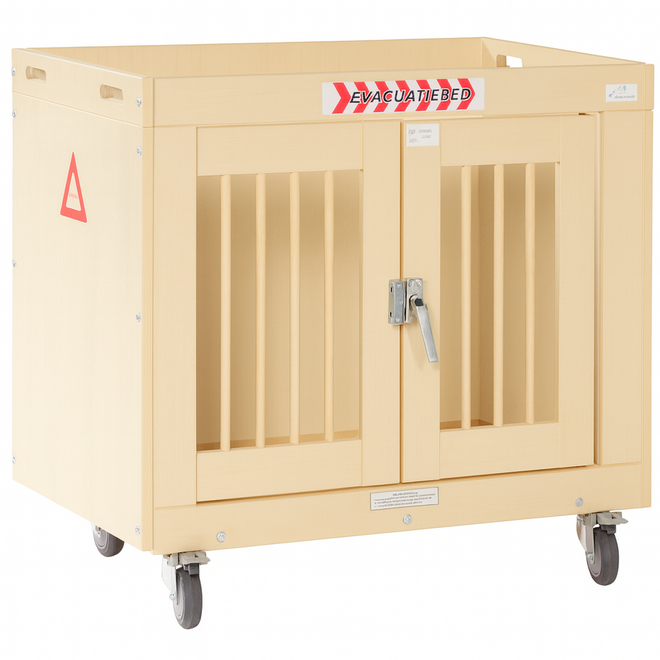 Evacuatiebed Compact Line wit, compleet