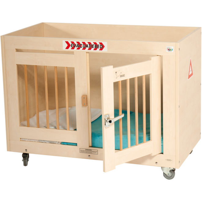 Evacuatiebed Standard ahorn, compleet