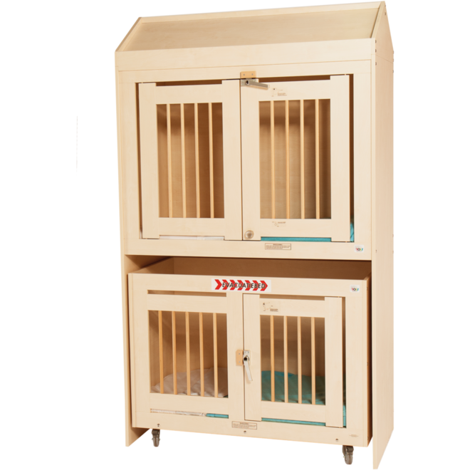 Evacuatiebed Standard ahorn, compleet