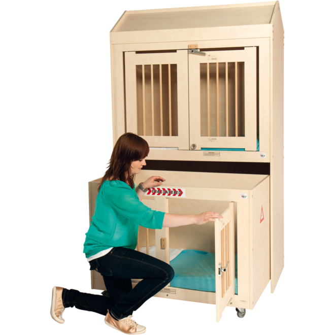 Evacuatiebed Standard ahorn, compleet