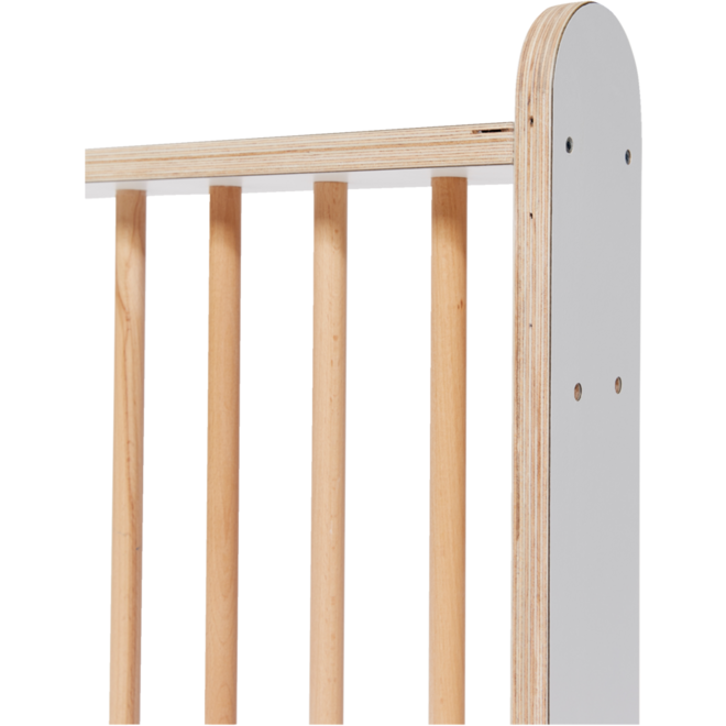 Grondboxelement | Wit, 60 cm, recht