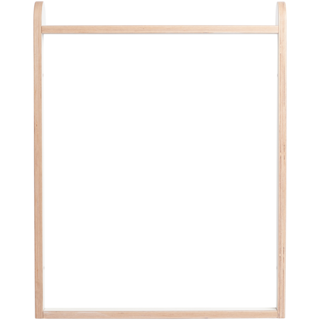 Grondboxelement | Wit, 60 cm, volledig dicht