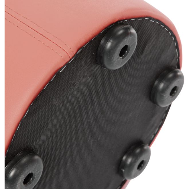 Poefje Robbie 26 cm hoog Ø 30 cm, stof 8x 32M3256 trend zachtroze