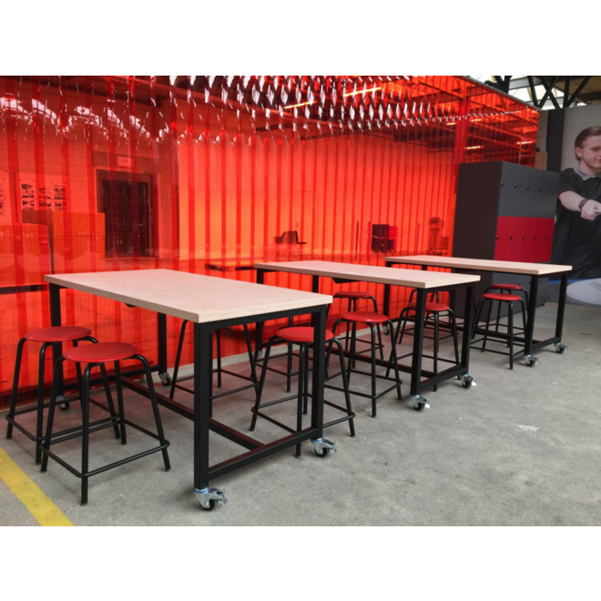 Werkbank 200 x 80 x 90 cm, blad beuken