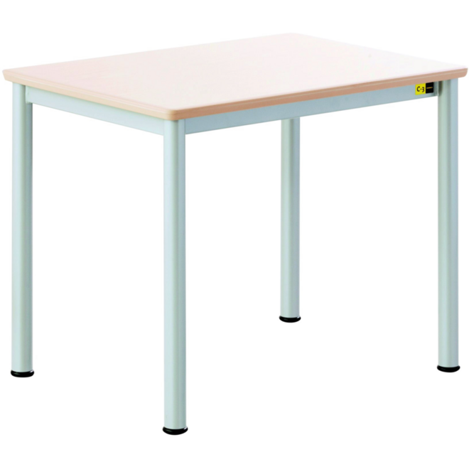 Kleutertafel Luma 70 x 50 cm met PP-rand, hoogte A1-B2-C3