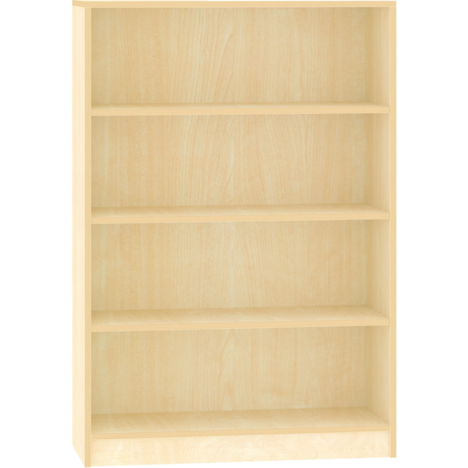 Kast open, ahorn, 100 × 40 × 146 cm, 2 verstelbare en 1 vaste legplank