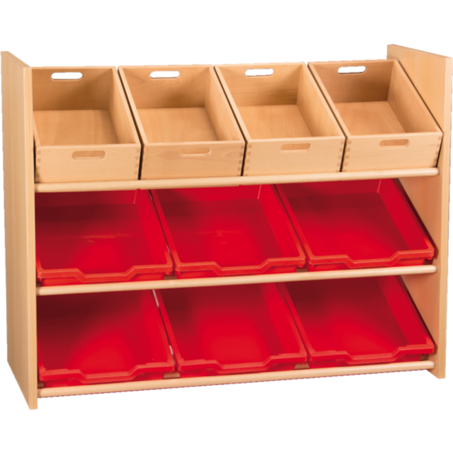 Kast excl. bakken, beuken