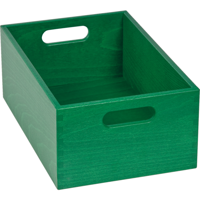 Kist, gebeitst, 23 × 35 × 14 cm