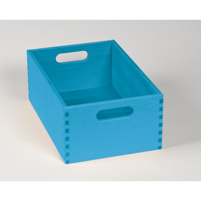 Kist, gebeitst, 23 × 35 × 14 cm