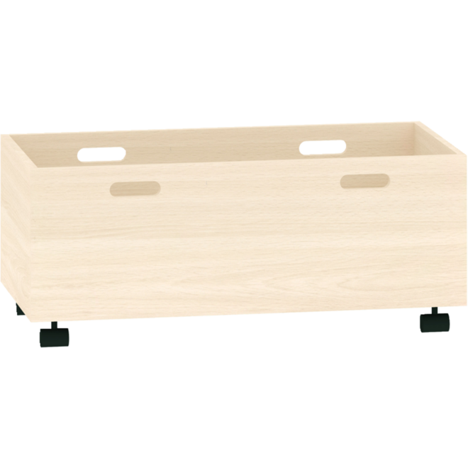 Rolbak 73 × 37 × 29 cm, ahorn