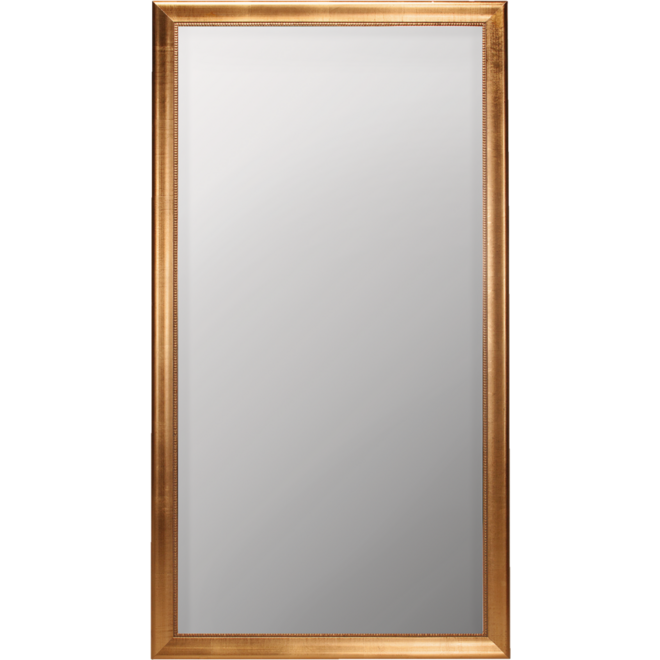 Spiegel Vintage 60 x 120 cm, lijst goudkleur