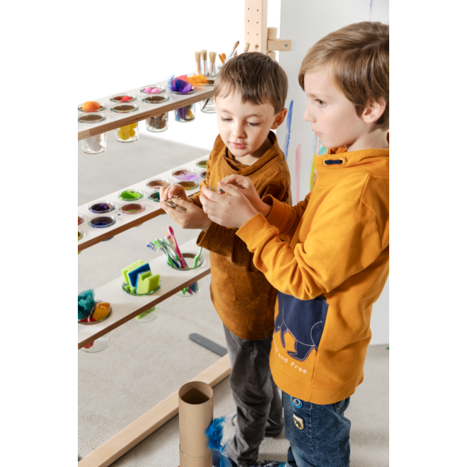 Kombi-mobil bord voor kleine glazen