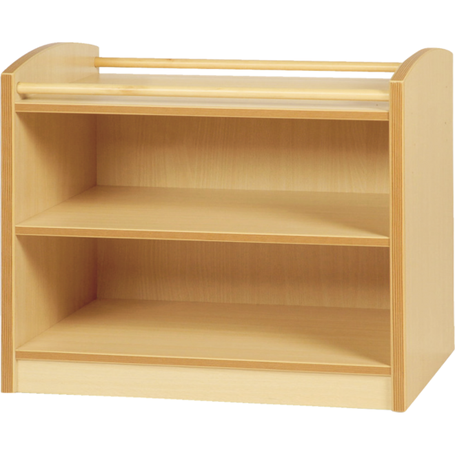 Kast Pamini met achterwand, ahorn, 77 × 40 × 64 cm