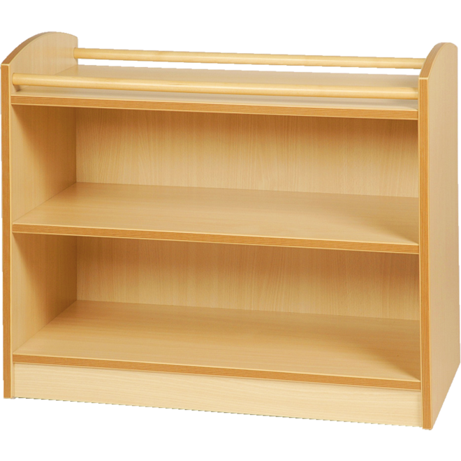 Kast Pamini met spiegel achterwand, ahorn, 77 × 40 × 64 cm