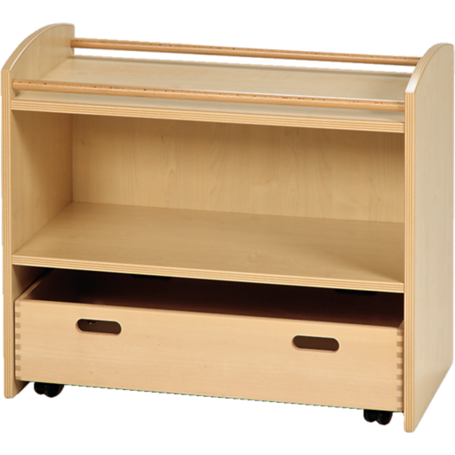 Kast Pamini voor rolbak, ahorn, 77 × 40 × 64 cm