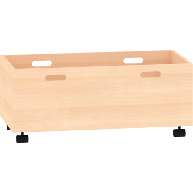 Rolbak 73 × 37 × 30 cm, beuken